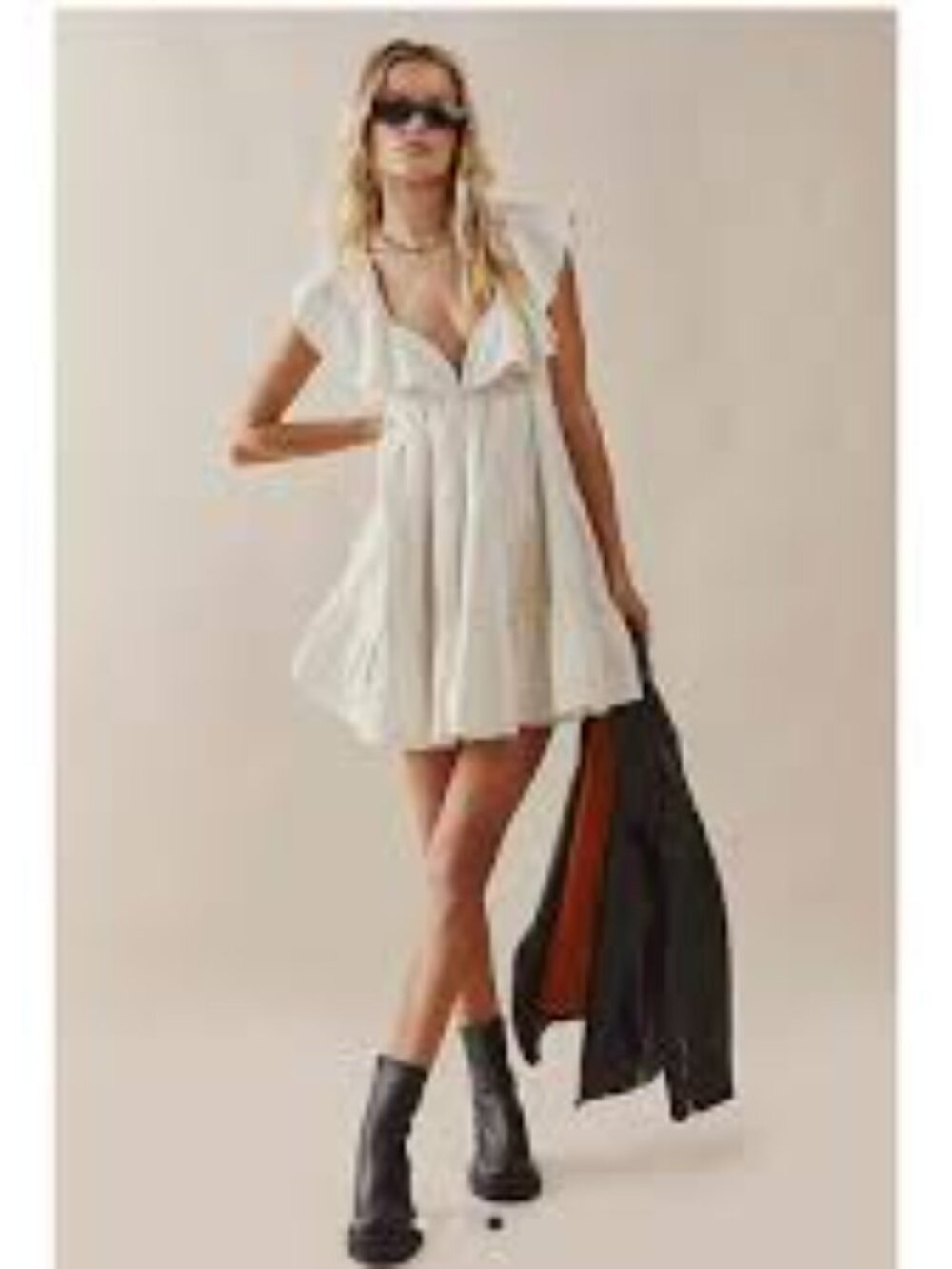 NWT: Free People Undone Mini Dress Size Medium